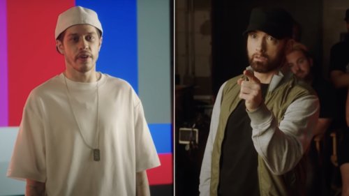 Eminem shuts down Pete Davidson's final SNL rap video: Watch