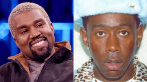 Kayne West and Tyler, the Creator spotted in the studio, possibly working together on Donda