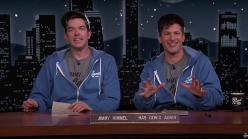 John Mulaney and Andy Samberg host Jimmy Kimmel Live! after Kimmel tests positive for COVID