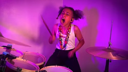 11-year-old Nandi Bushell wows Linkin Park with "awesome" drum cover of "Numb": Watch