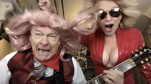 Robert Fripp and Toyah “Shout at the Devil” with Mötley Crüe cover: Watch
