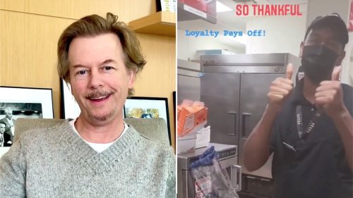 David Spade donates $5,000 to Burger King employee's GoFundMe