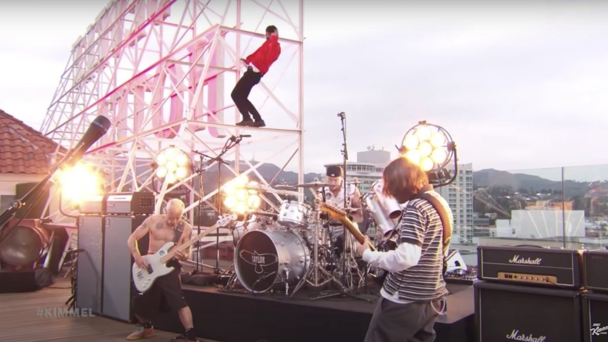Red Hot Chili Peppers perform on Fallon and Kimmel: Watch