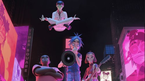 Gorillaz announce augmented reality debut of new song "Skinny Ape" in NY, London