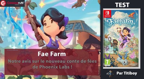[VIDEO TEST] Fae Farm sur Nintendo Switch