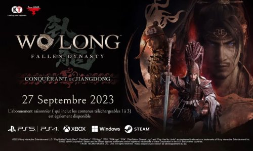 Wo Long: Fallen Dynasty - Nouveau DLC et Mise à Jour gratuite disponibles !