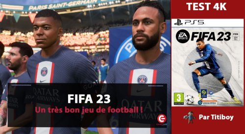 [VIDEO TEST 4K] FIFA 23 sur PS5 et XBOX SERIES