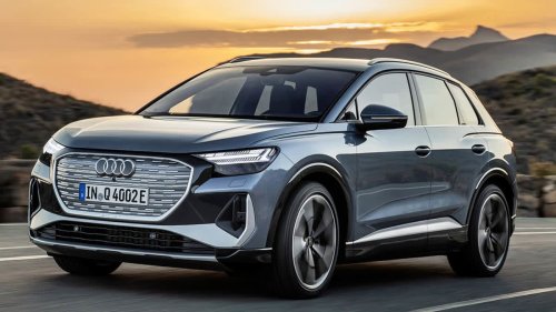 Audi Electrifies Its Compact SUV Lineup With the Q4 E-tron and Q4 E-tron Sportback
