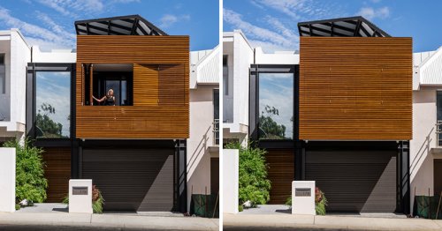 This low maintenance house was designed to 'lock and leave'