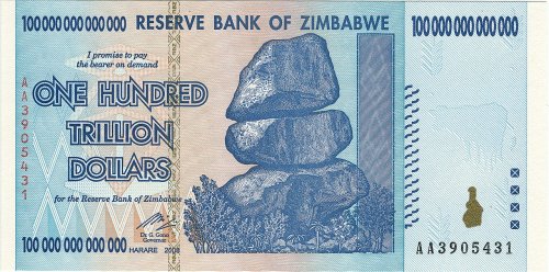 The MMT Question – So, What Tax Rate Would Solve Zimbabwe’s 500% Inflation Rate?