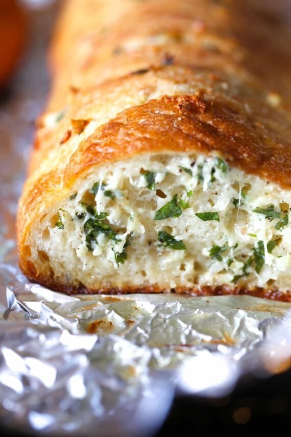 Epic Stuffed Garlic Bread