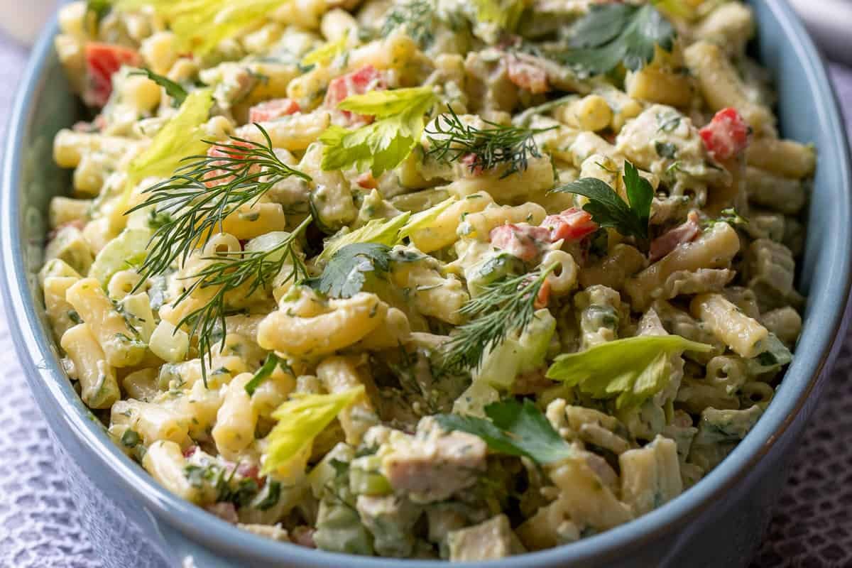 Easy Chicken Macaroni Salad