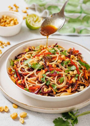 Asian Noodle Salad with Ginger-Sesame Dressing - Cook What You Love