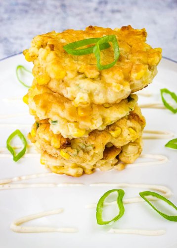 Easy Corn Fritters w/ Jalapeno & Applewood Smoked Cheddar - Cook What You Love