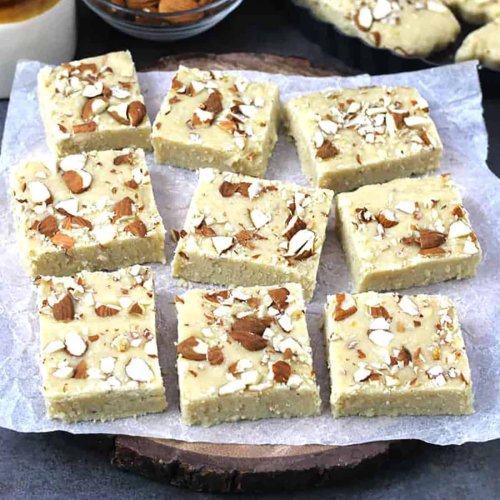 Milk Barfi Recipe | Milk Powder Burfi - Cook with Kushi