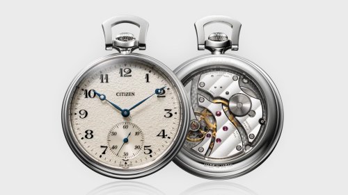 The Citizen Special Edition Pocket Watch Honors the Watchmaker’s 100 Year History