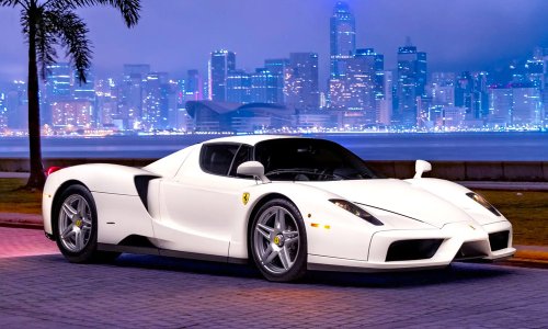 The Only White Ferrari Enzo Heads to Auction