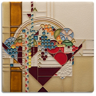 Stunning Frank Lloyd Wright Art Tiles by Motawi Tileworks