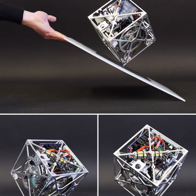 Unconventional Locomotion: The Cubli, a Freaky Self-Balancing Cube - Core77