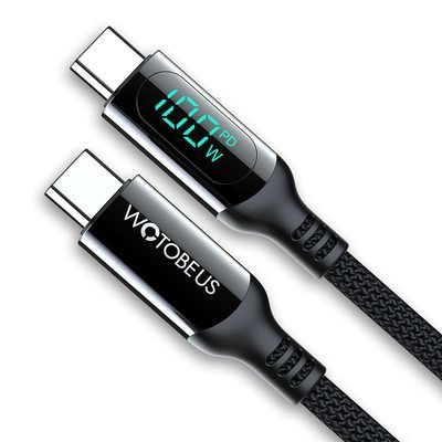 They Now Make USB-C Charging Cables with Built-In Wattage Meters - Core77