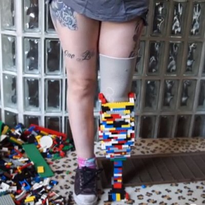Christina Stephens Made A Prosthetic Leg Out Of Legos - Core77