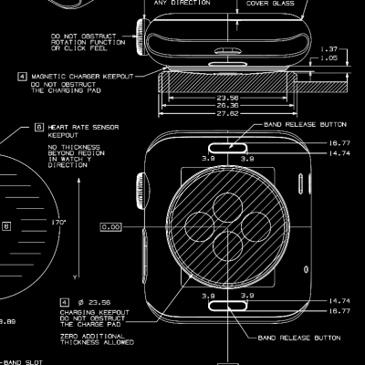 Apple Releases Apple Watch CAD Drawings - Core77