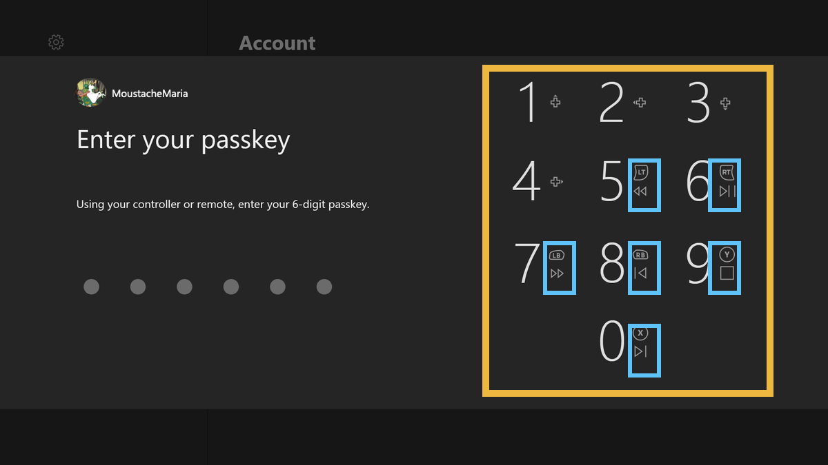 How to Create and Recover Xbox One Passkey - Core Xbox