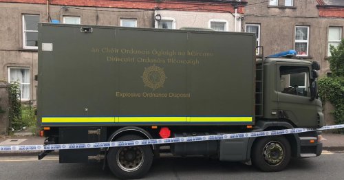 Army Bomb Squad at ongoing incident in Cork City