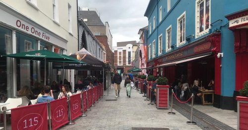 Some of Cork's pedestrianised streets are unrecognisable compared to 2019 pics