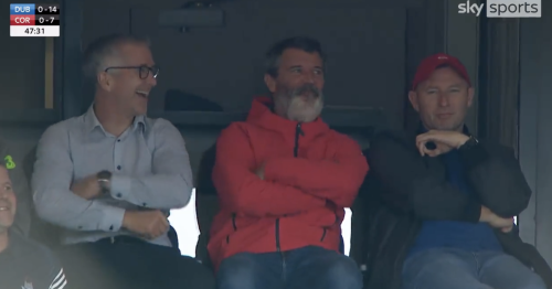 Roy Keane booed by 50,000 at Croke Park after appearing on big screen at Cork v Dublin