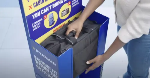 Win for Ryanair passengers as airline forced to make hand luggage change