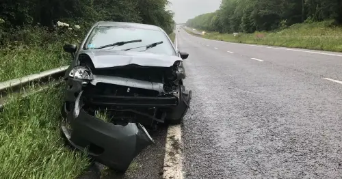 'Bambi strikes back' as deer causes crash on A30 in Cornwall