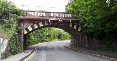 The Disgusting Meaning Of Graffiti Left On Cornish Bridge Flipboard