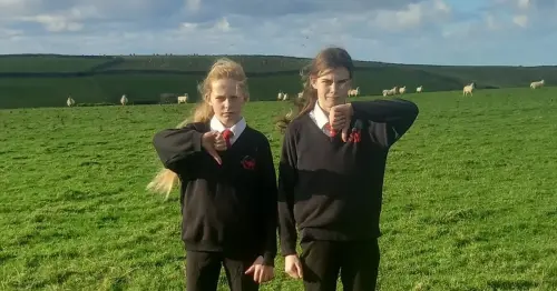 Cornwall farming mum furious after school boots out daughters for wearing wellies - then dumps them on empty farm alone