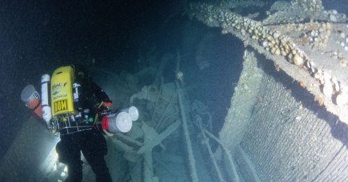Divers find World War One US shipwreck missing since 1917 near Cornwall coast