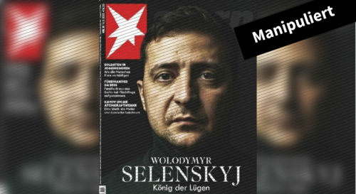 Nein, der Stern bezeichnete Wolodymyr Selenskyj nicht als „König der Lügen“
