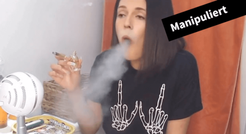 Dieses Video zeigt nicht Neuseelands Ex-Premierministerin beim Cannabis-Konsum