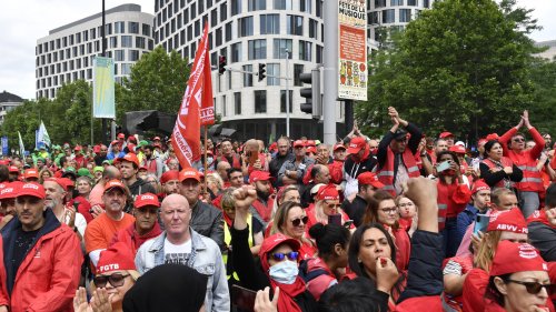 Brüssel: Dieses Video zeigt keine 80.000 Demonstrierenden gegen die Nato, sondern gegen das belgische Lohngesetz