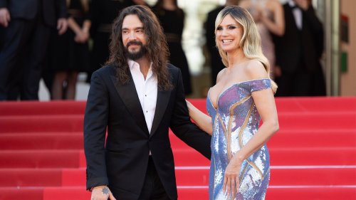 Couple-Look in Cannes: In diesen Glam-Outfits knutschen Heidi Klum und Tom Kaulitz auf dem Red Carpet
