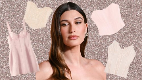 Hailey Bieber: Mini-Corset-Dress für die Met After-Party – Die heißesten Alternativen gibt’s bei Zara