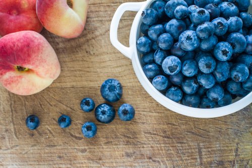 Blueberry-peach crisp is a summer classic