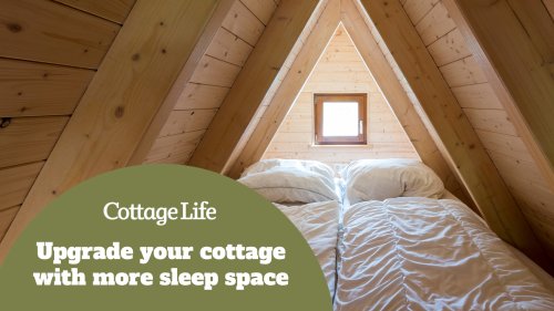 Upgrade your cottage with more sleep space