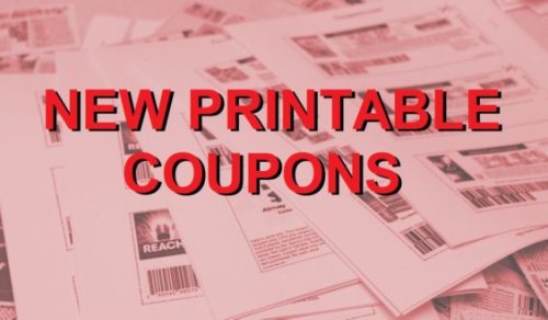 New Printable Coupons – 9/18/22