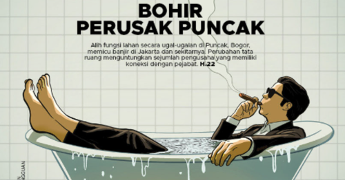 Une du jour. Inondations à Jakarta : les promoteurs immobiliers et les autorités pointés du doigt