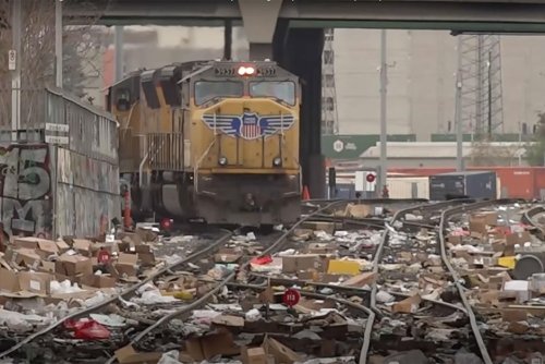 Vidéo. En Californie, des pillages ferroviaires rappellent les attaques de diligences