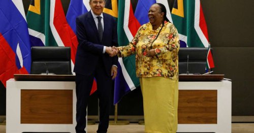 Diplomatie. Accueil chaleureux pour Sergueï Lavrov en Afrique du Sud