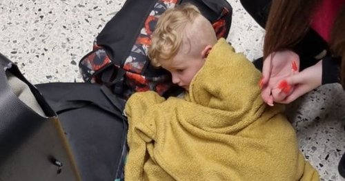 Mum furious after son, 4, 'forced to sleep on floor' after easyJet flight cancelled