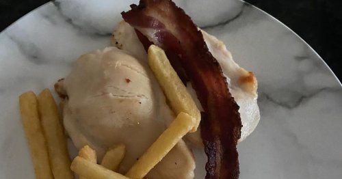 Grim looking take out meal from Coventry restaurant