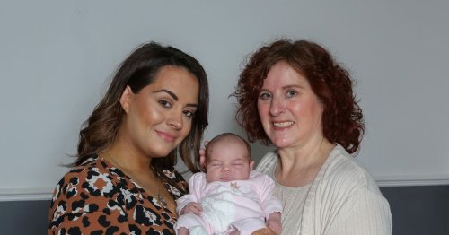 Birmingham baby defies odds of 50million-to-one to be born on mum AND gran's birthday