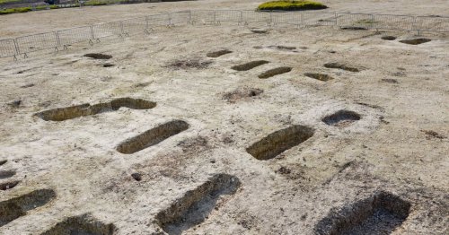 HS2 archaeologists find burial ground containing nearly 140 graves